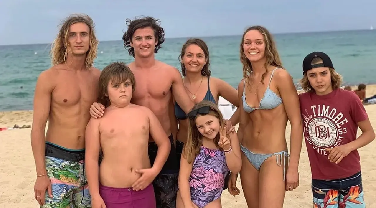 Los hijos de Maru Botana.