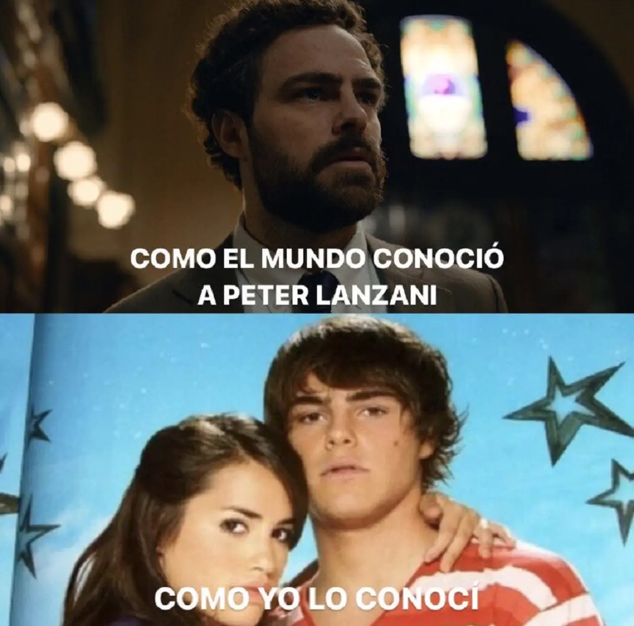 Peter Lanzani fue protagonista