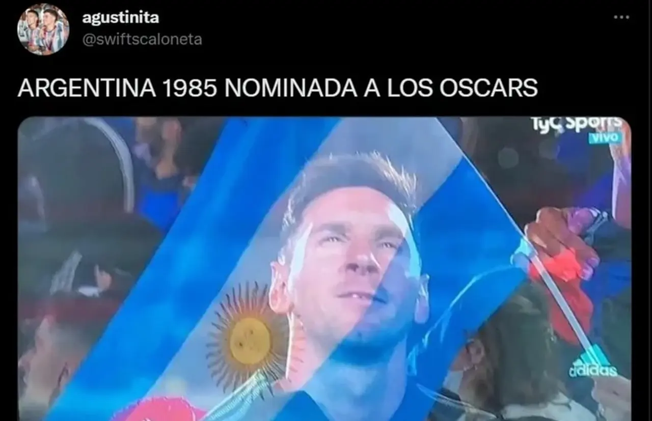 Al igual que Scaloni, Messi protagonizó cientos de memes en las redes.
