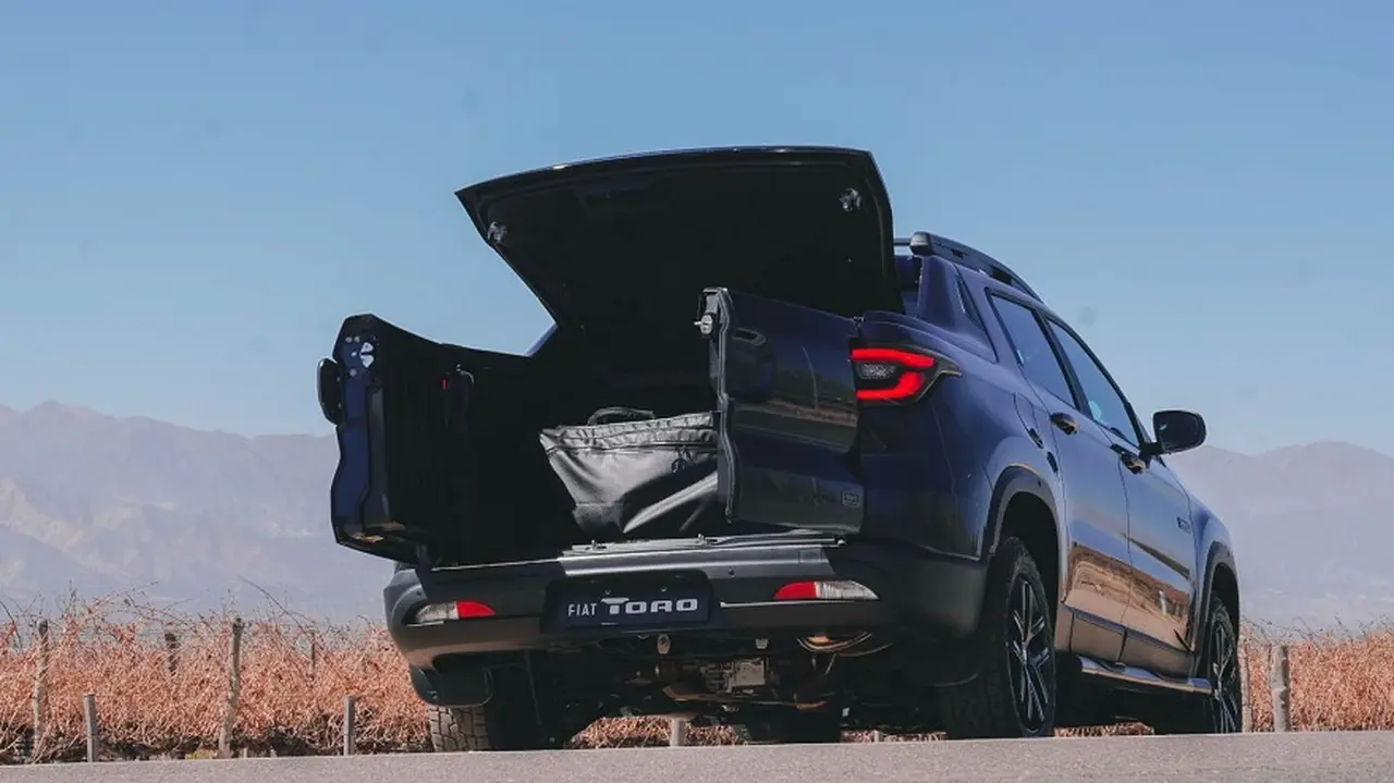 Fiat Toro tiene más capacidad de carga.