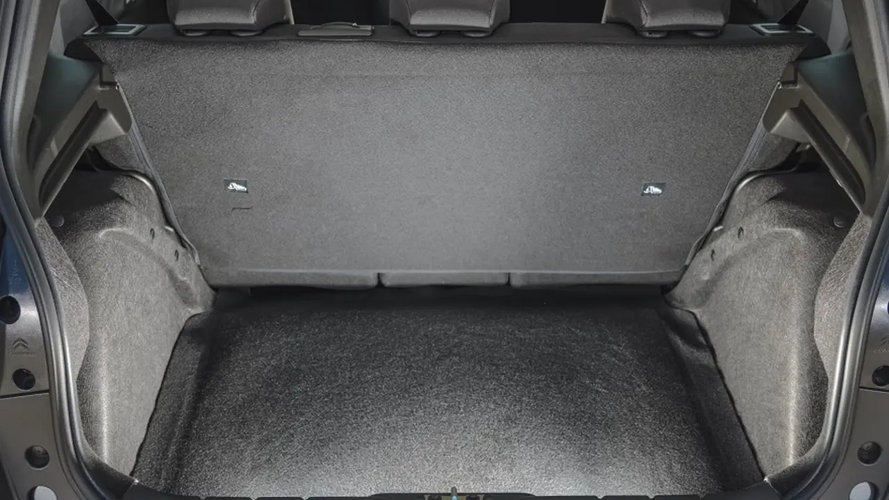 Así es el baúl del Citroën C3.
