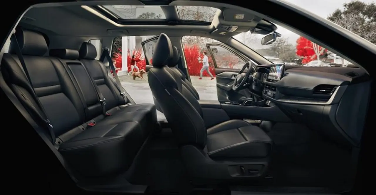 Gran espacio interior para el Nissan X-Trail.