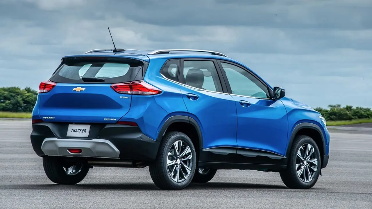 La Chevrolet Tracker es la más vendida en el segmento SUV chico.
