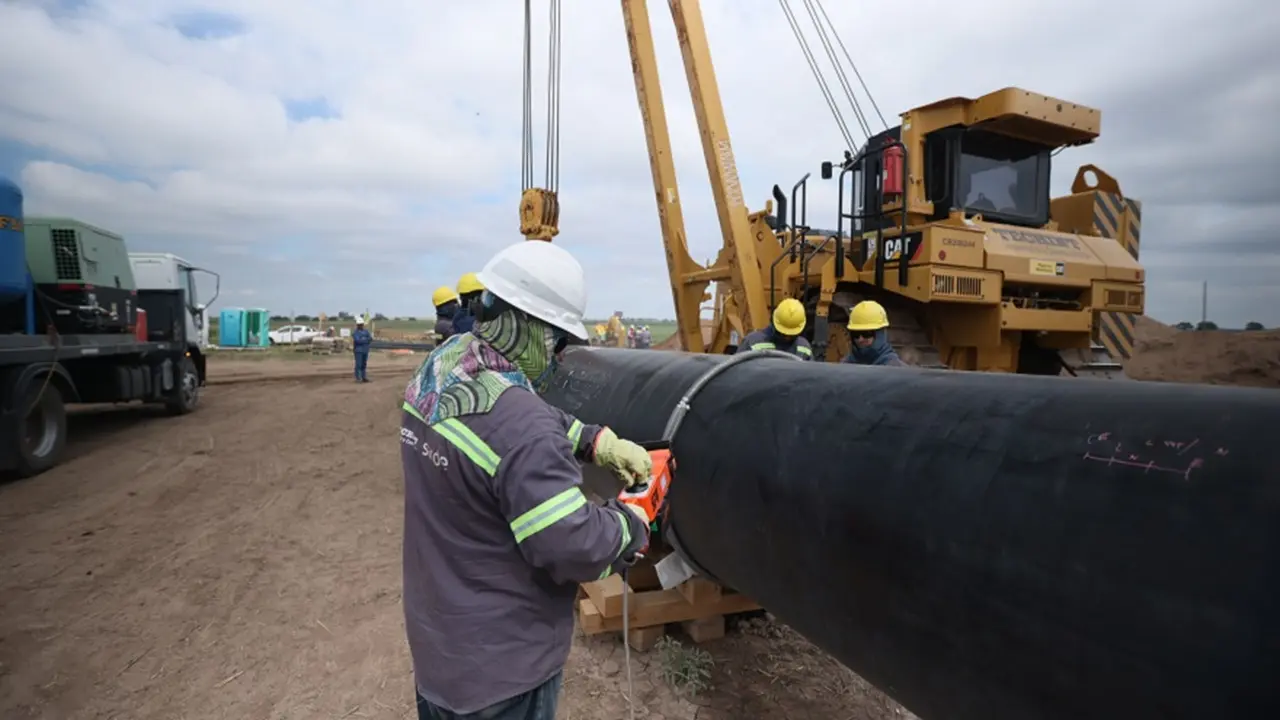 Se inicia el proceso de llenado del gasoducto Néstor Kirchner y preparan la inauguración para el 9 de julio