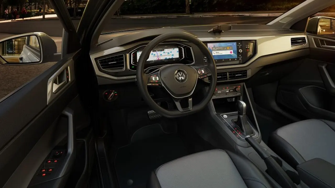 El Virtus también tiene volante regulable.