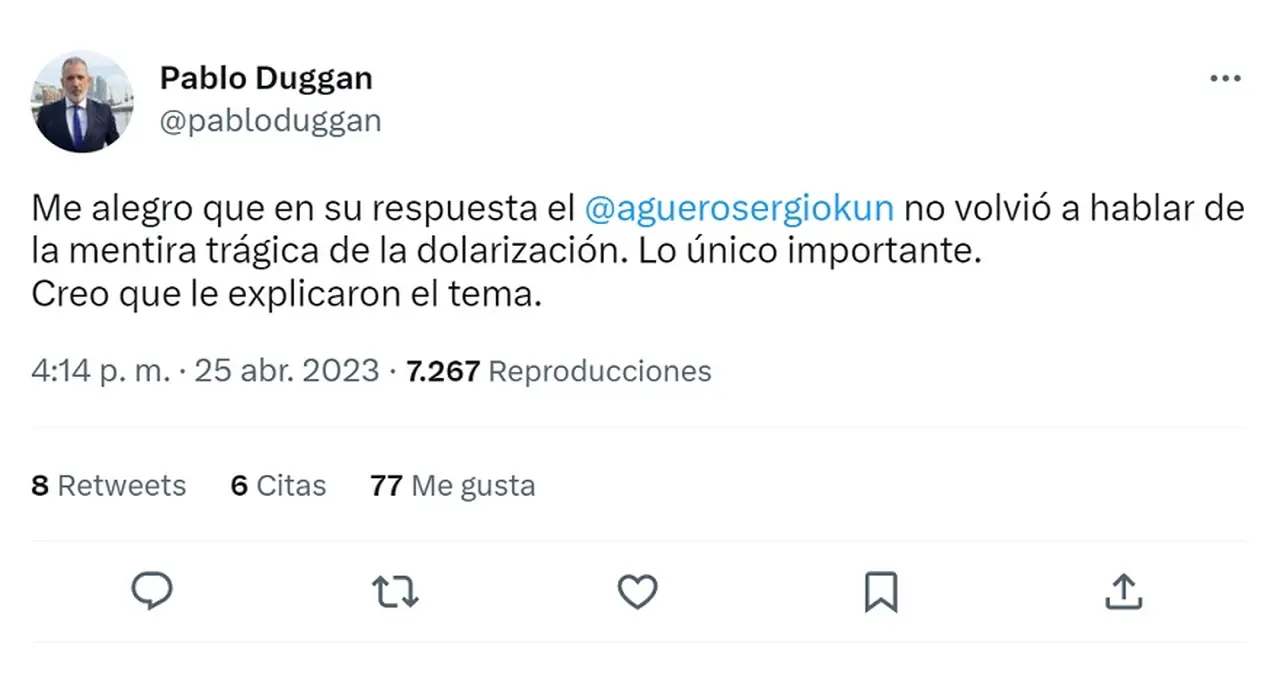 El periodista de Radio 10 siguió con la discusión este martes. 