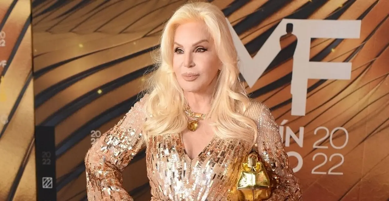 El look de Susana en los Martín Fierro