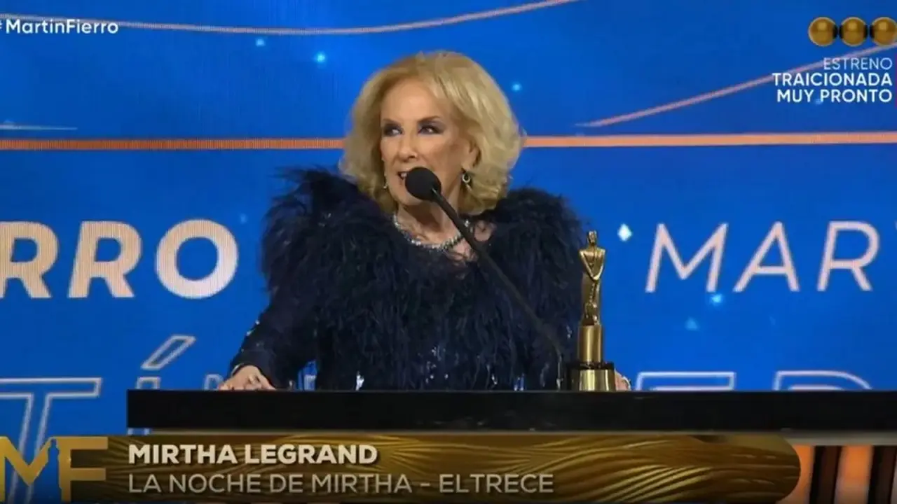 Mirtha Legrand, mejor conducción femenina