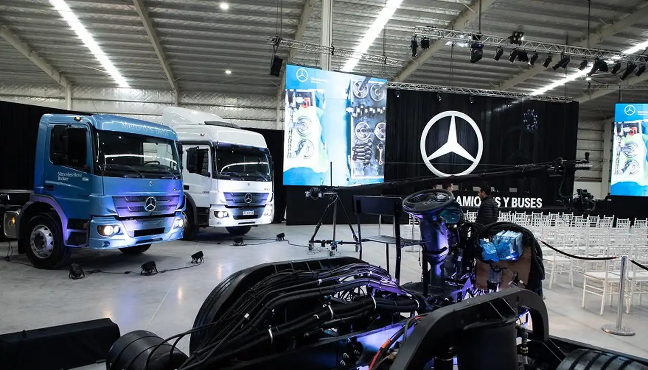 El nuevo centro de entrenamiento y logística de Mercedes Benz Camiones.