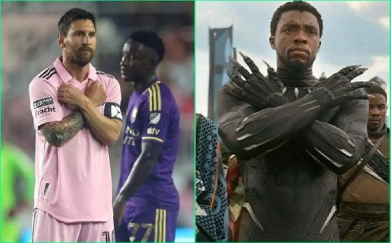 Messi y un nuevo festejo viral tras un gol en Inter Miami: hizo el gesto de un superhéroe de Marvel