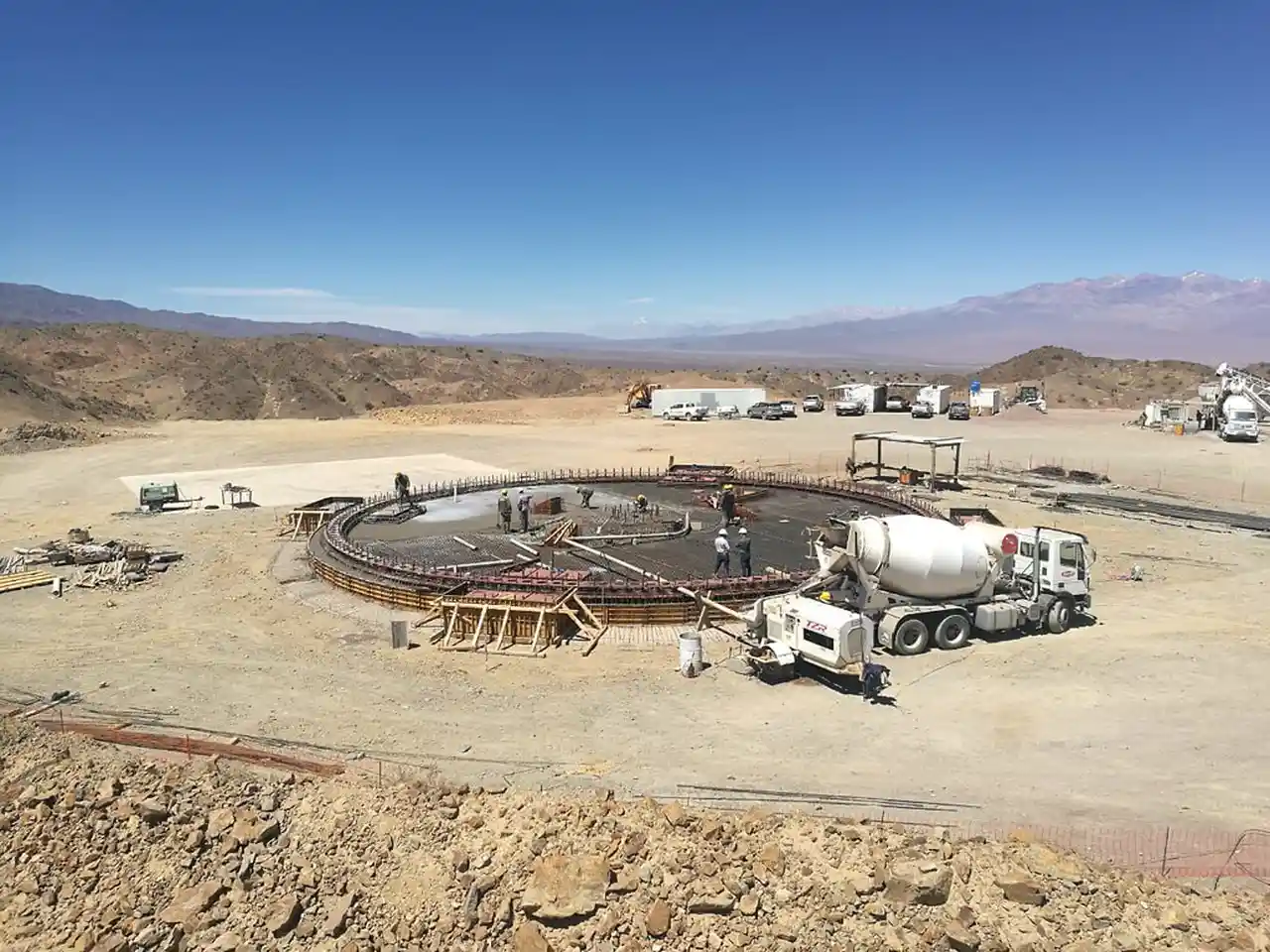 La mega antena funcionará en el departamento de Calingasta.