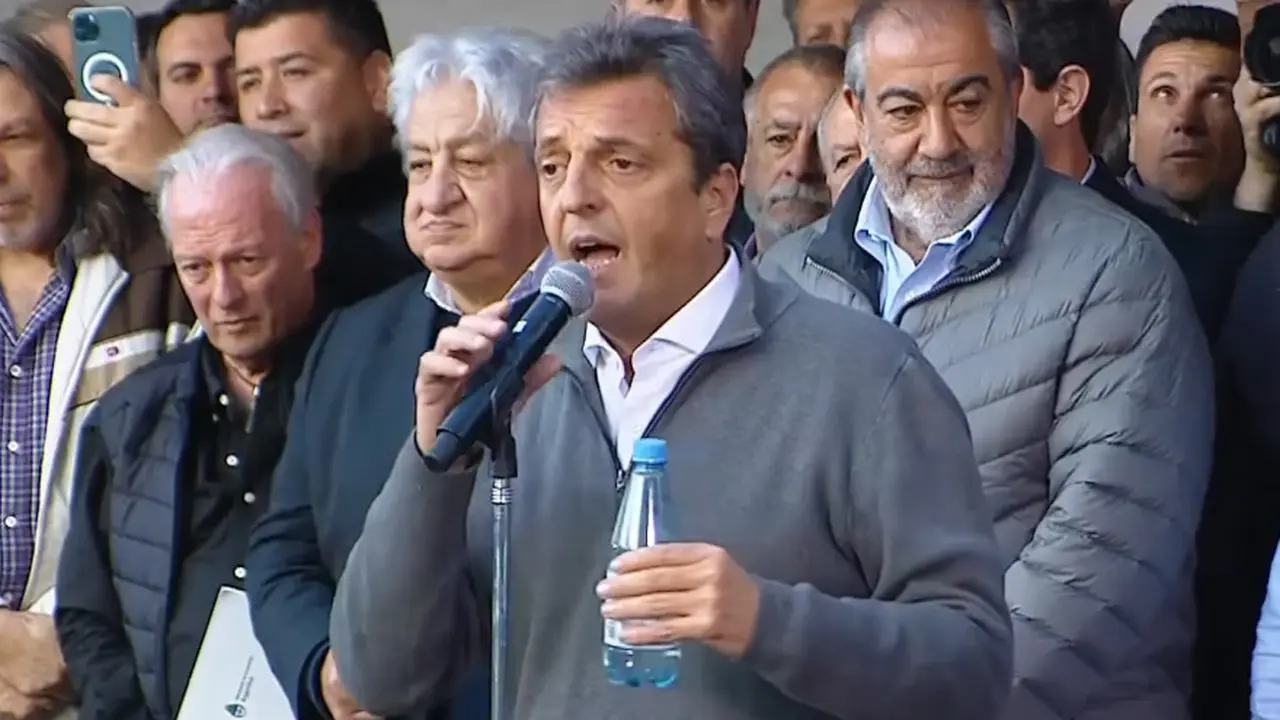 Massa le pidió a los trabajadores que 