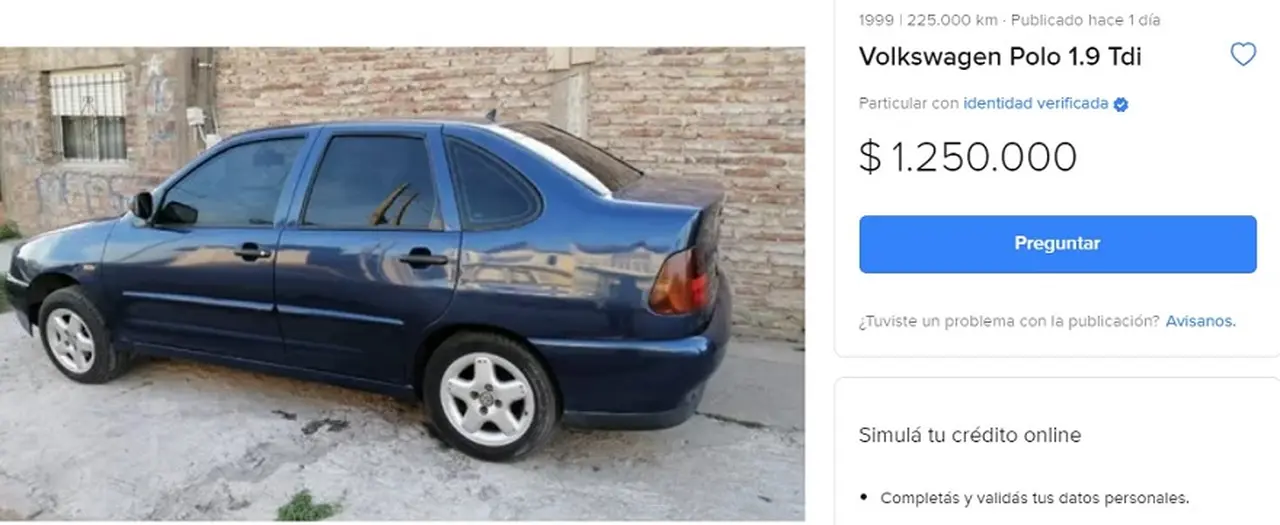 Volkswagen Polo, con gran espacio interior y de carga.