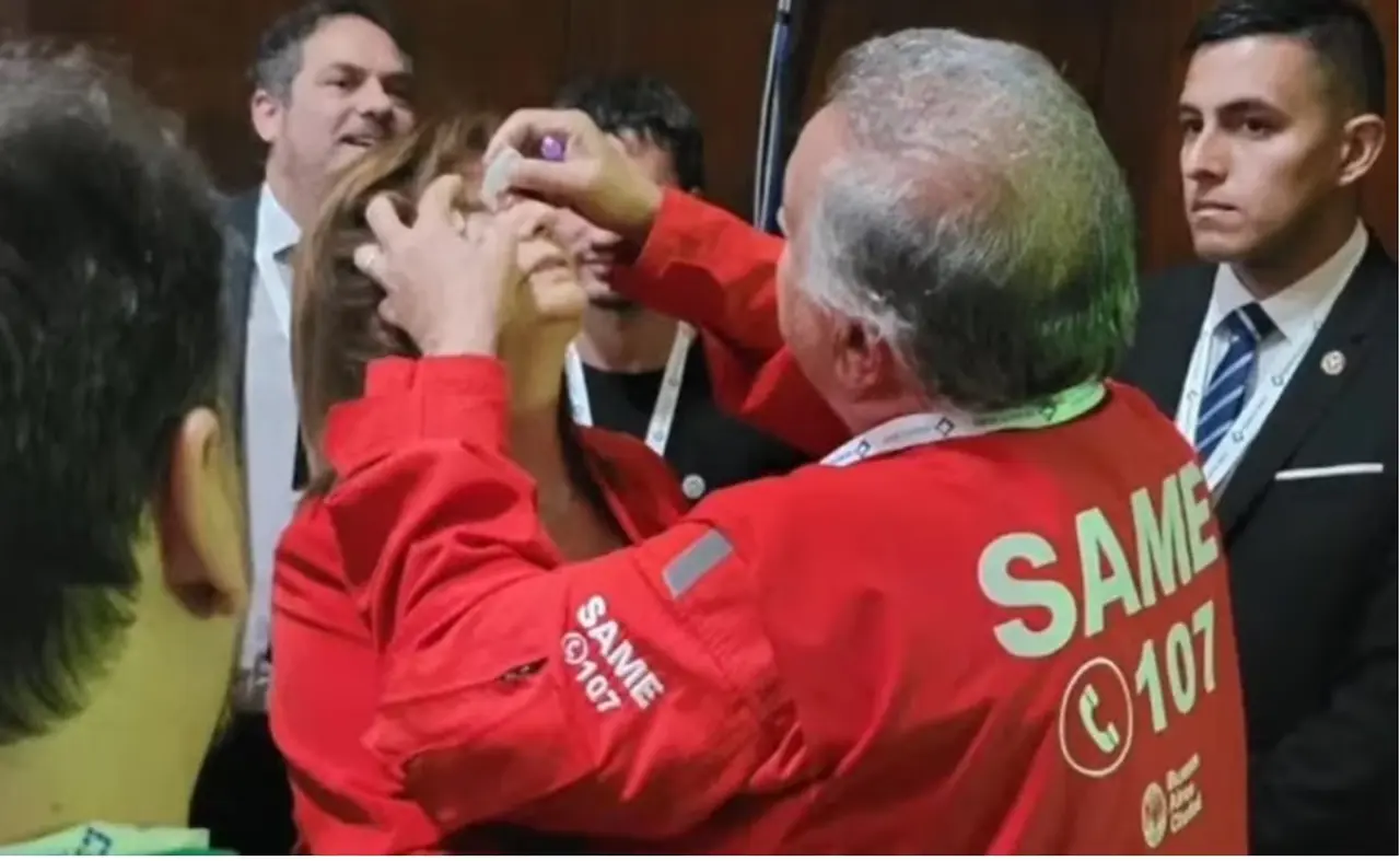 Patricia Bullrich fue atendida luego del debate: qué le pasó