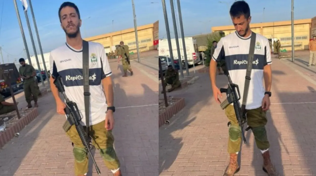 El argentino e hincha de Gimnasia que lucha en Israel: "Me siento más seguro acá que viendo tele en mi casa"