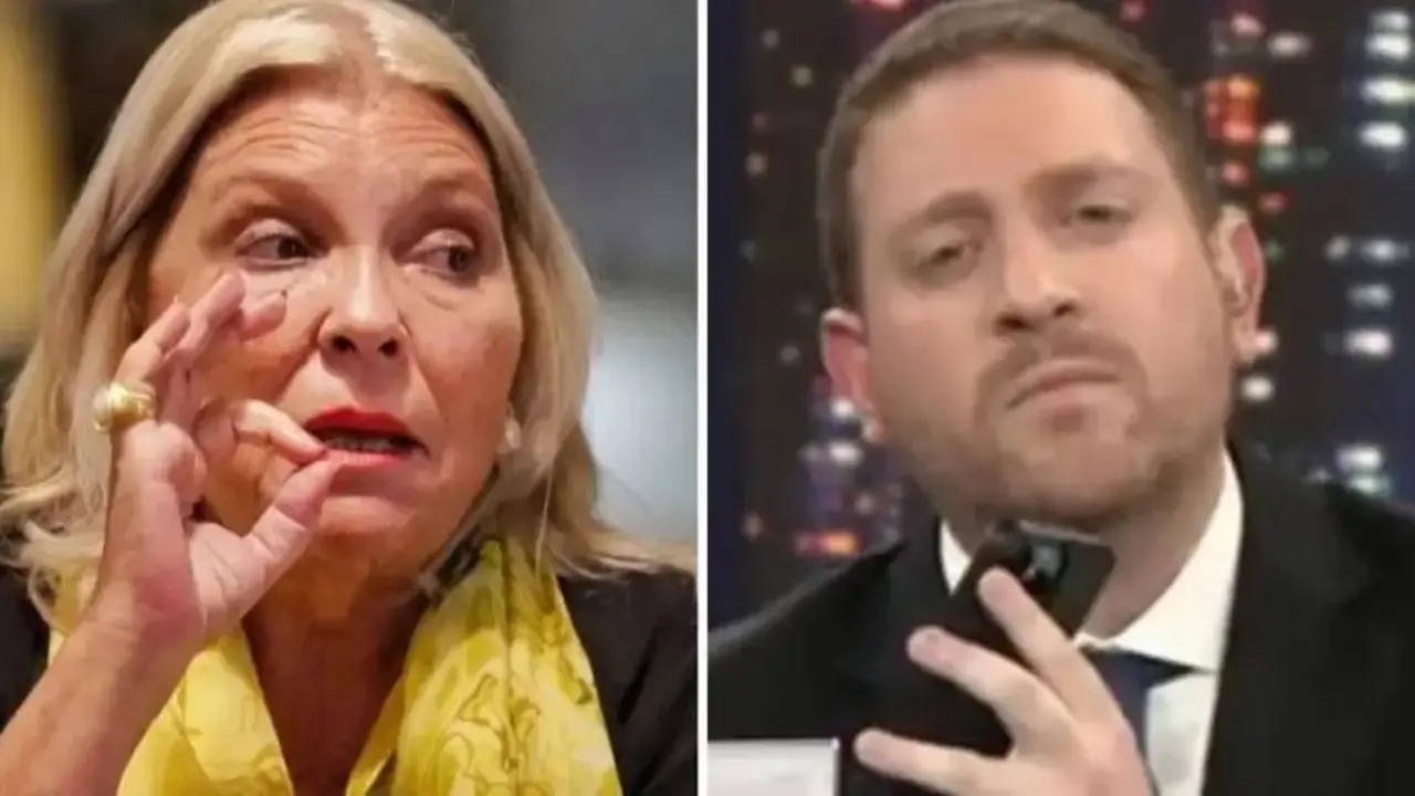 Lilita Carrió y Jonatan Viale tuvieron un duro cruce en vivo: "¡Silencio! ¡No mientas!"