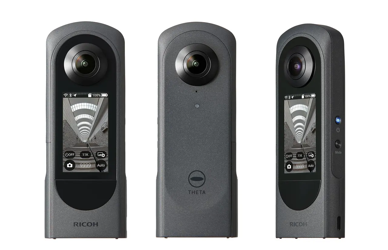Cámara Ricoh Theta.
