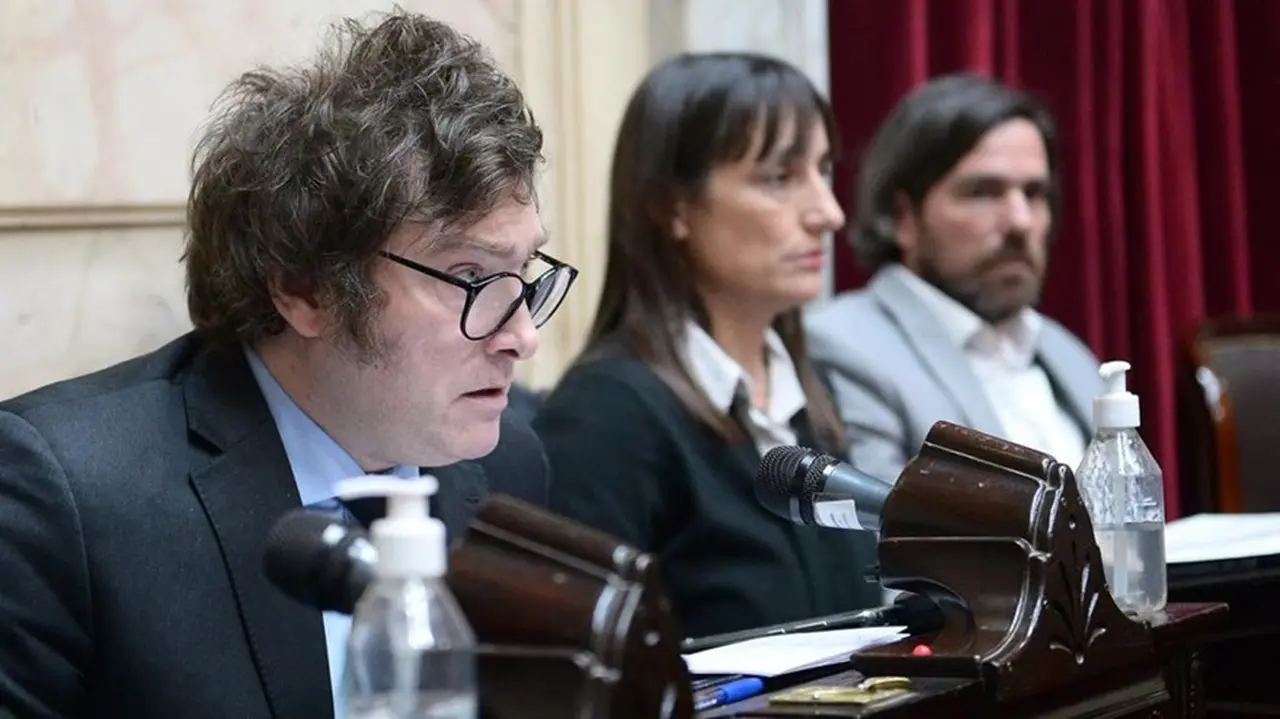 Milei votó en contra del Presupuesto 2023 del gobierno