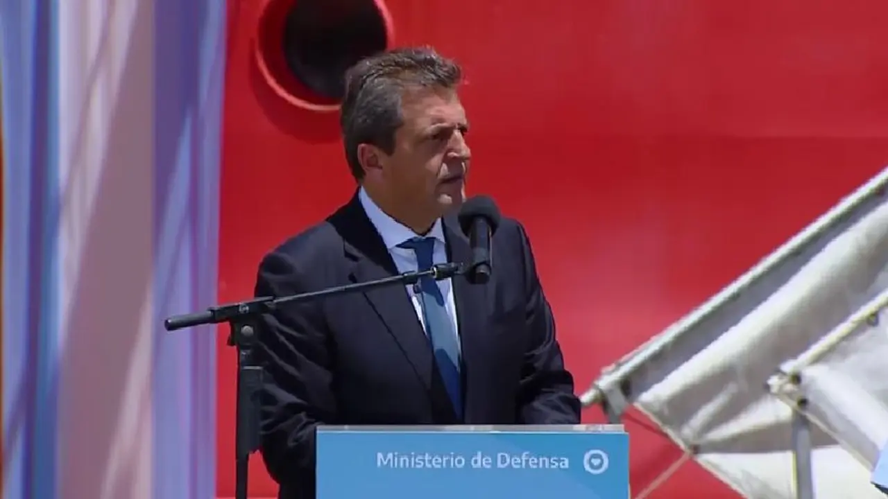 El ex candiidato presidencial Sergio Massa