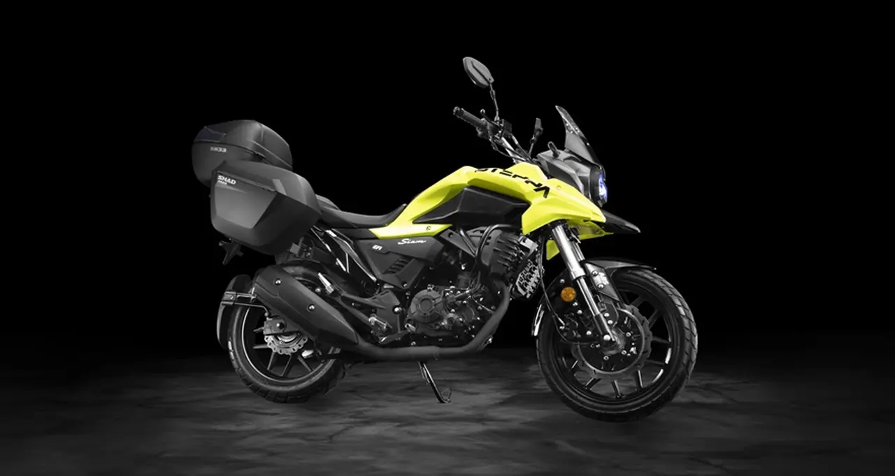 SIAM Steppa, una versión de 200 cc.