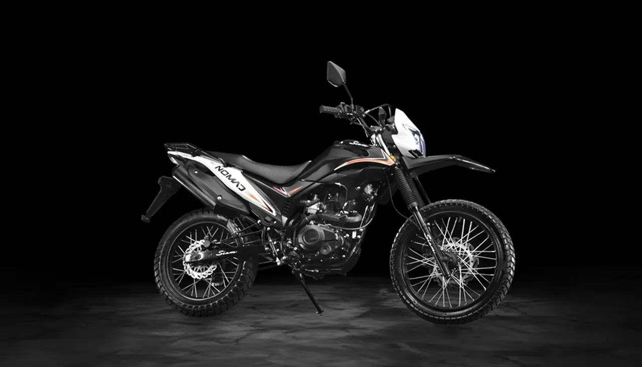 SIAM Nomad, una moto para uso on y off road.