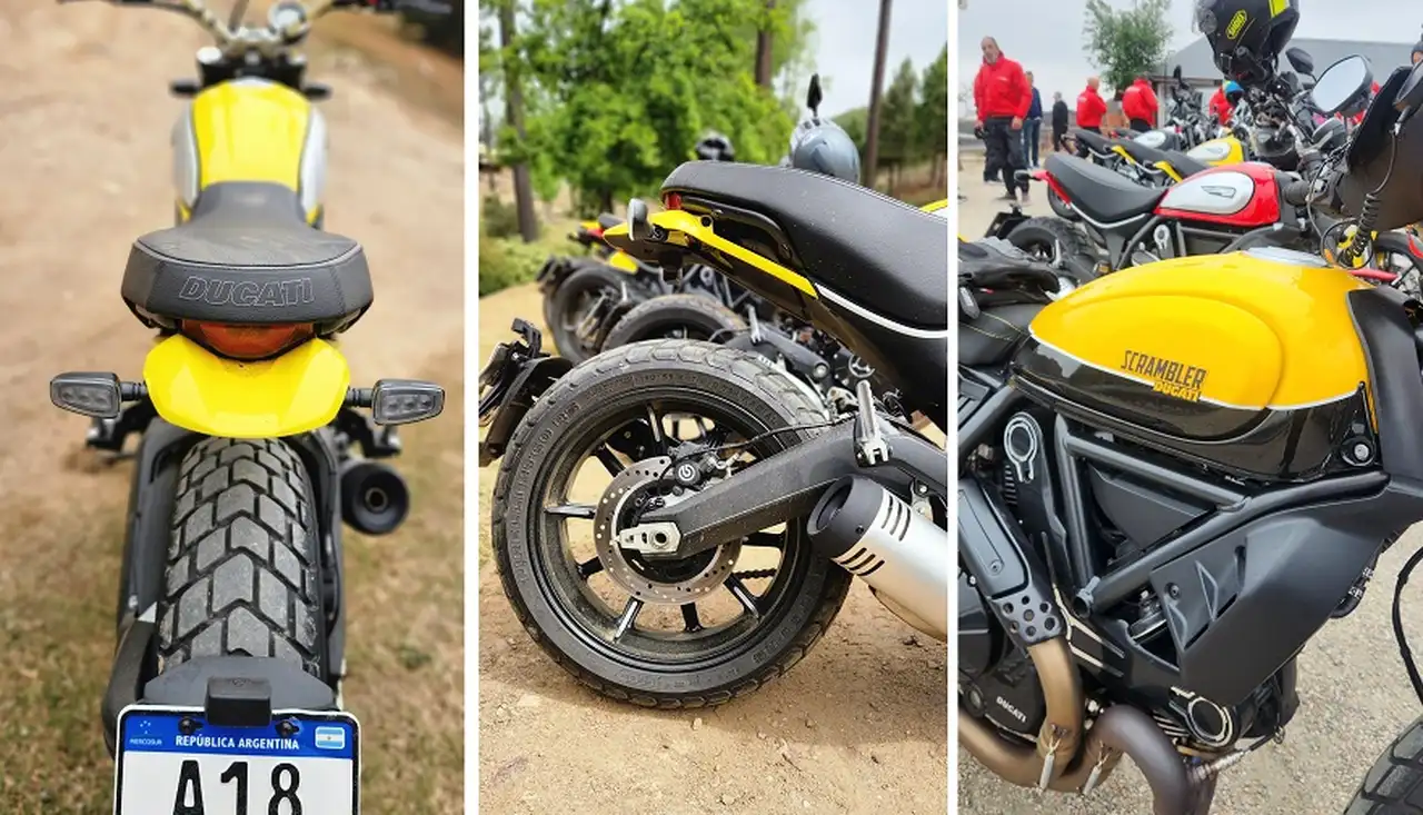 La Ducati Scrambler cordobesa recibió varios cambios en todos sus lados.