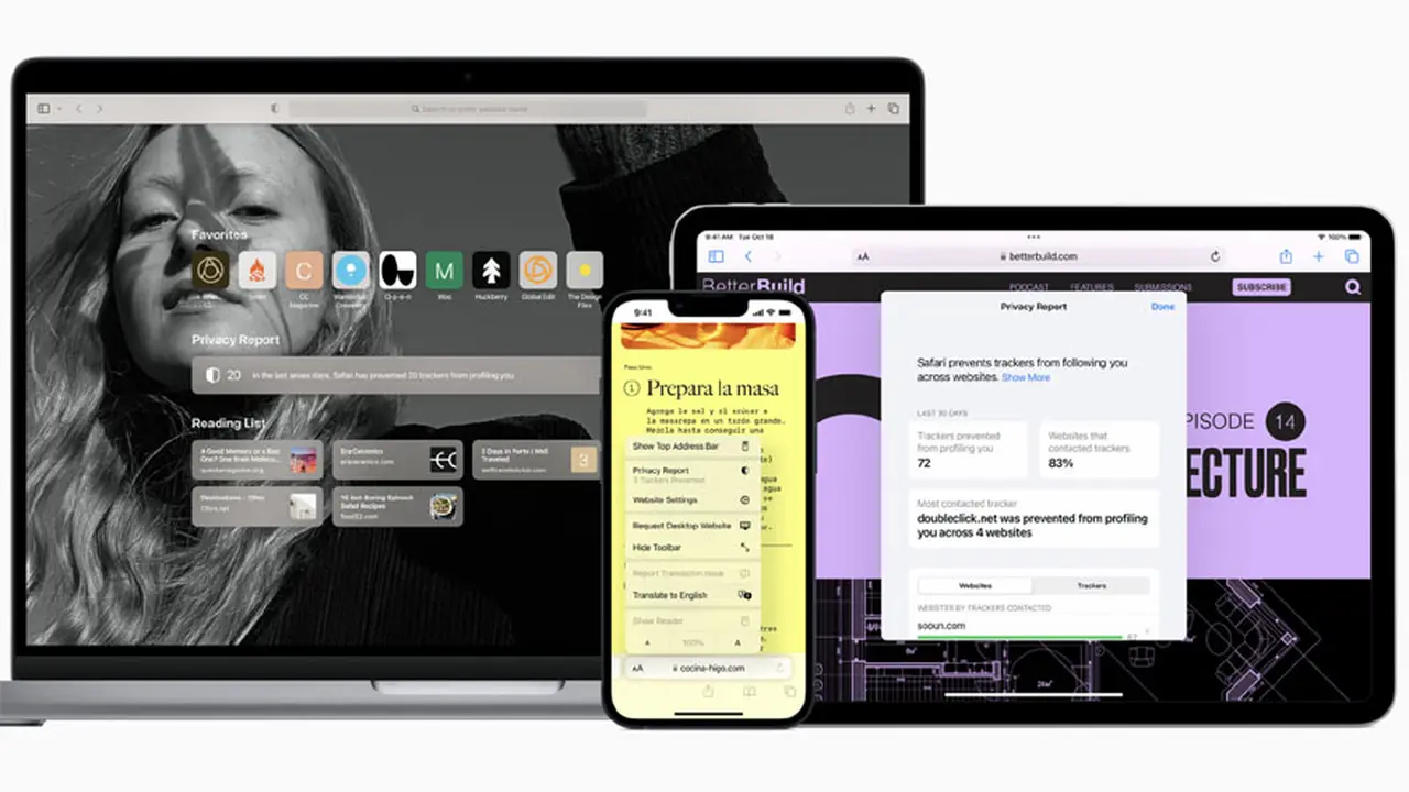 Safari es el navegador nativo de Apple.