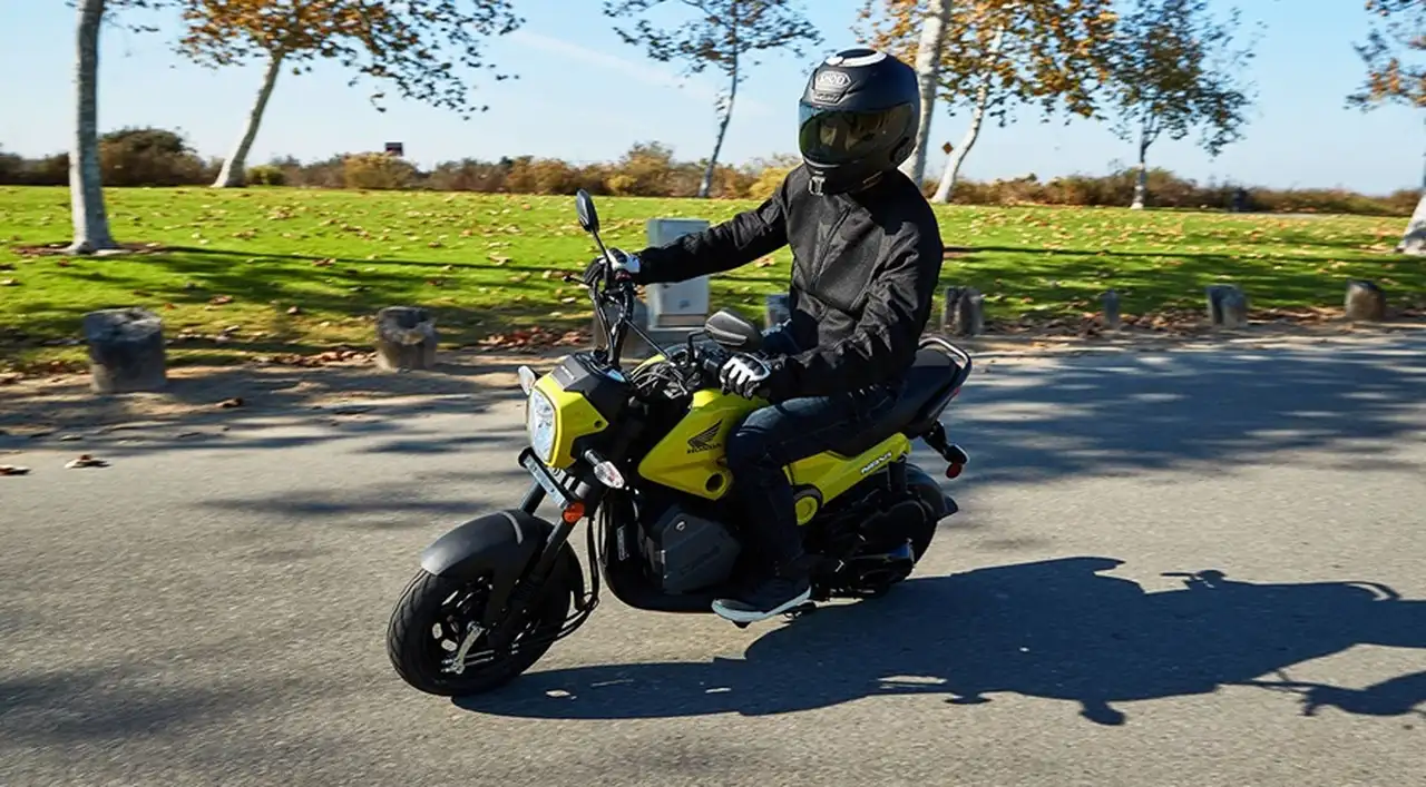 La Honda Navi es una moto para el día a día.