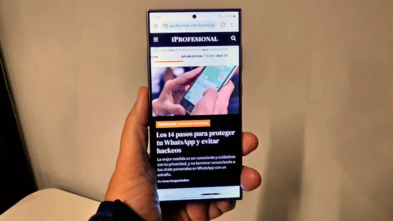 Samsung Galaxy S24 Ultra.