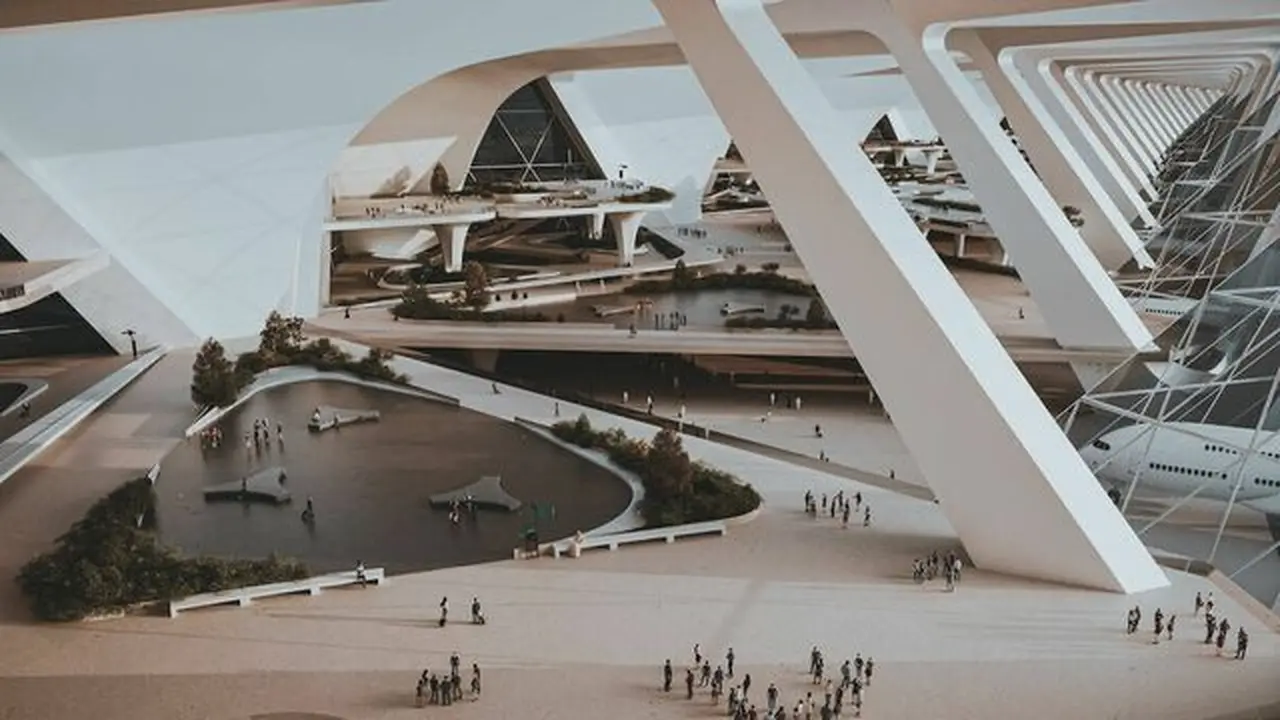 Cómo es el aeropuerto más grande del mundo, ubicado en Arabia Saudita