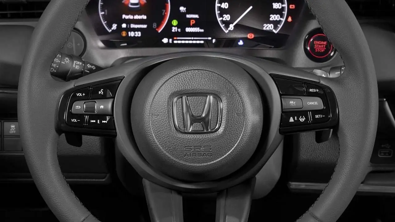 Toda la información del HR-V se concentra en el tablero.