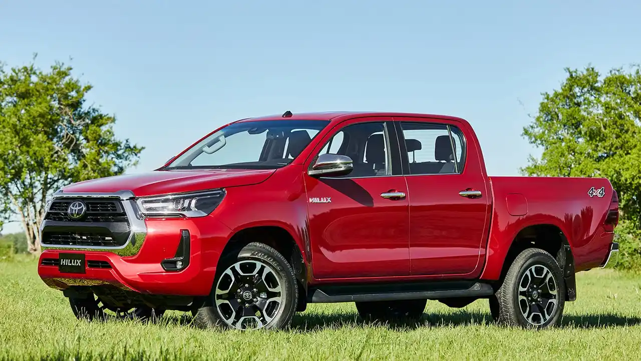 La Hilux es la camioneta más vendida del país.
