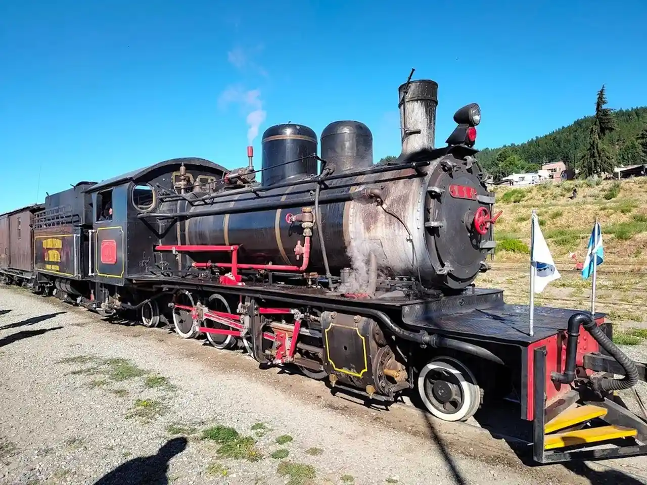 La Trochita es otro de los trenes icónicos para conocer en Argentina