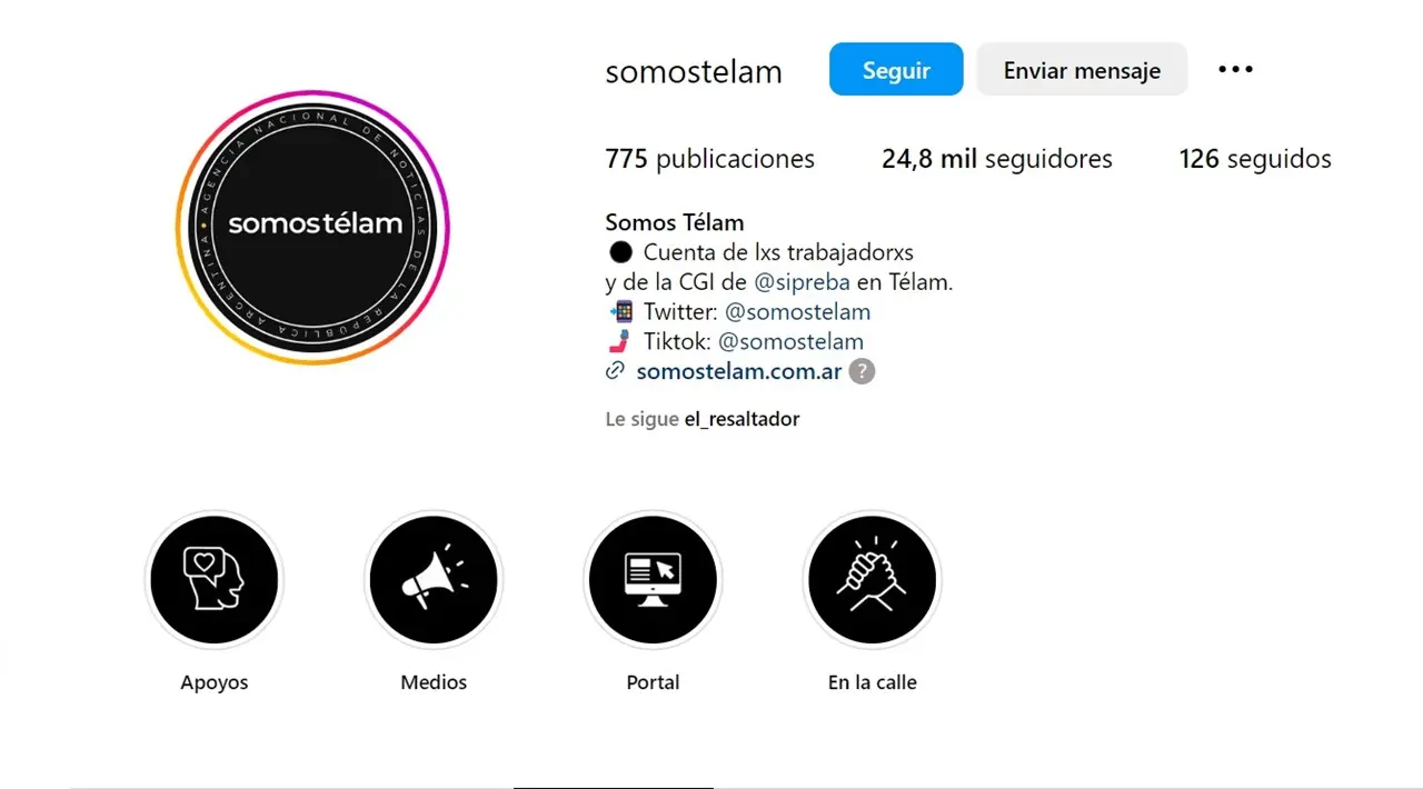 Los periodistas que trabajaban en Télam
