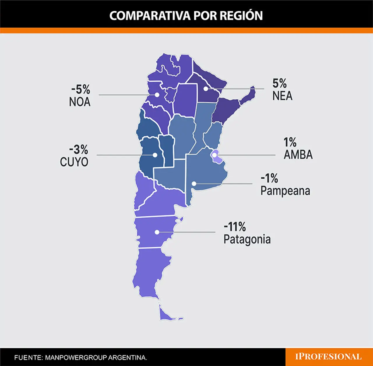 La provincias en las que será más fácil encontrar trabajo en el segundo trimestre de 2024