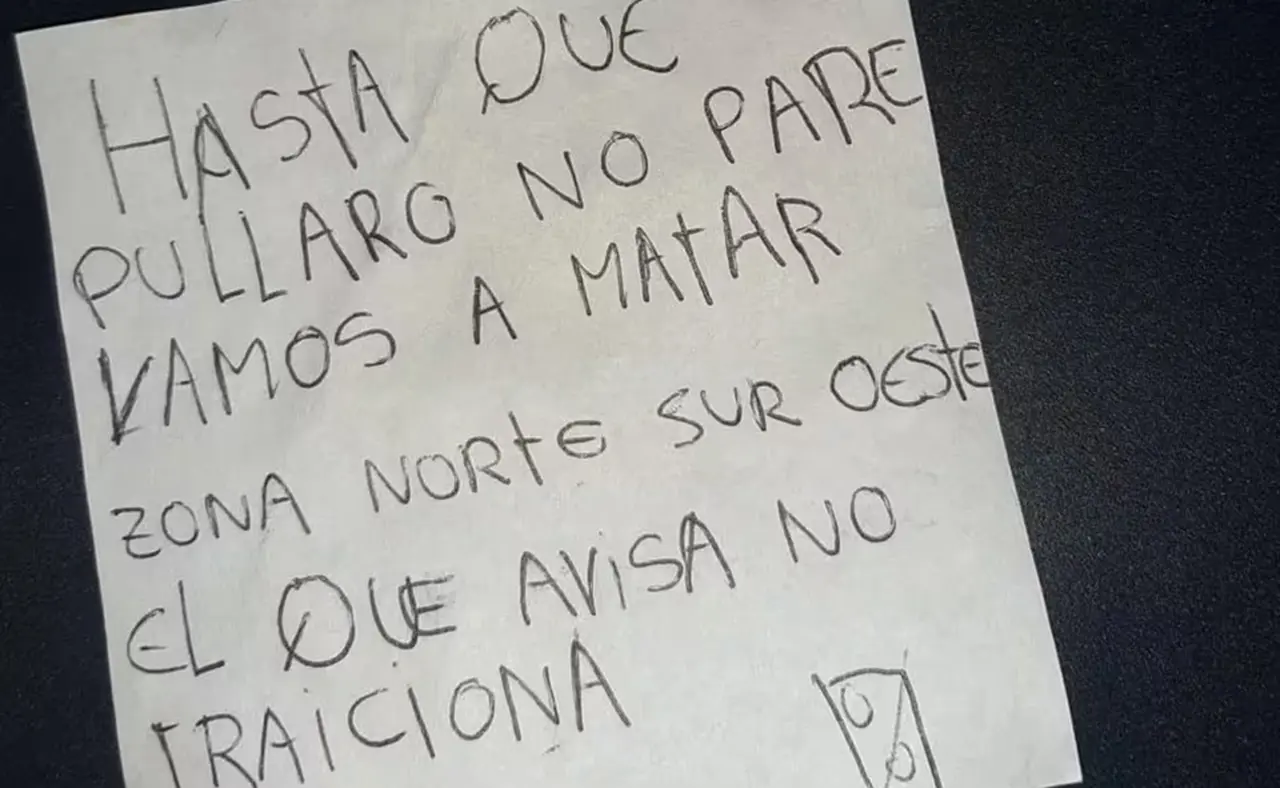 Terror en Rosario: encontraron una nueva amenaza de muerte para el gobernador Pullaro