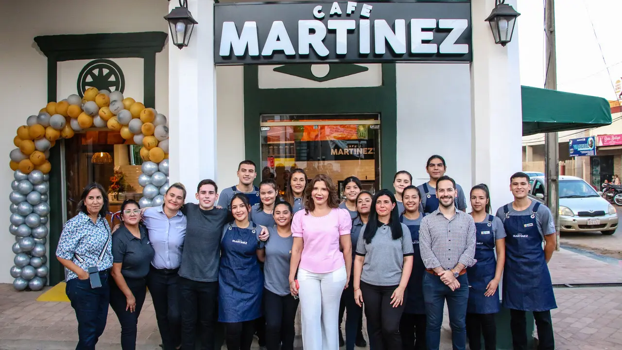 Café Martínez, sucursal de Itauguá, en Paraguay