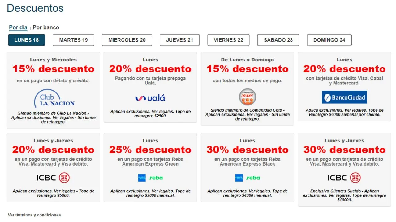 Las promociones de Coto Digital se pueden ver en la sección 