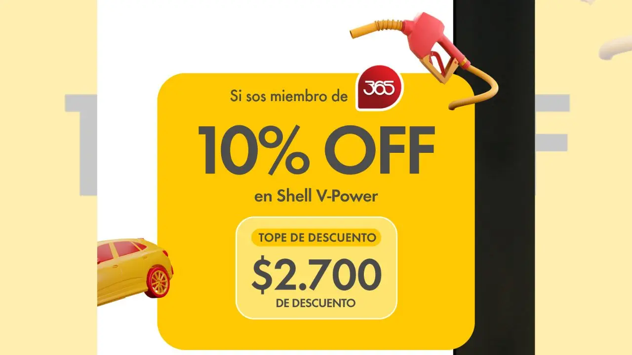 Uno de los descuentos de Shell para cargar combustible
