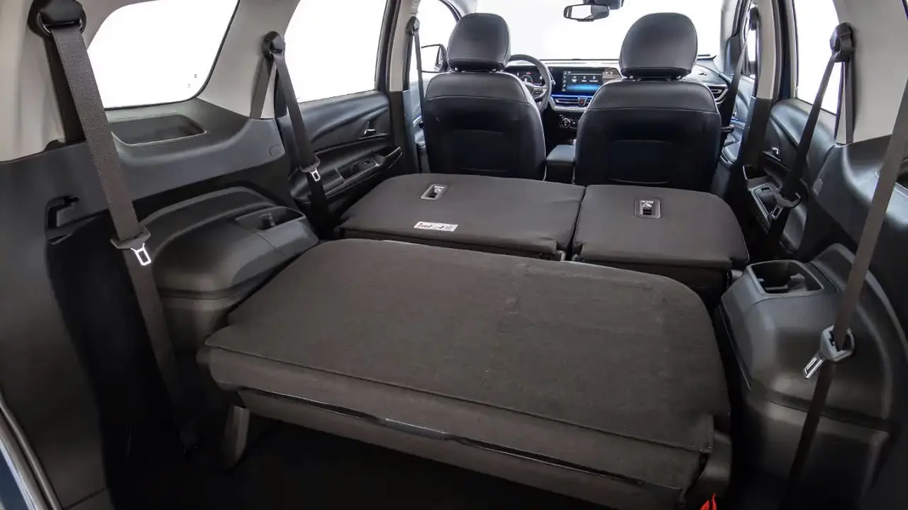 Chevrolet Spin, así es el espacio por dentro.