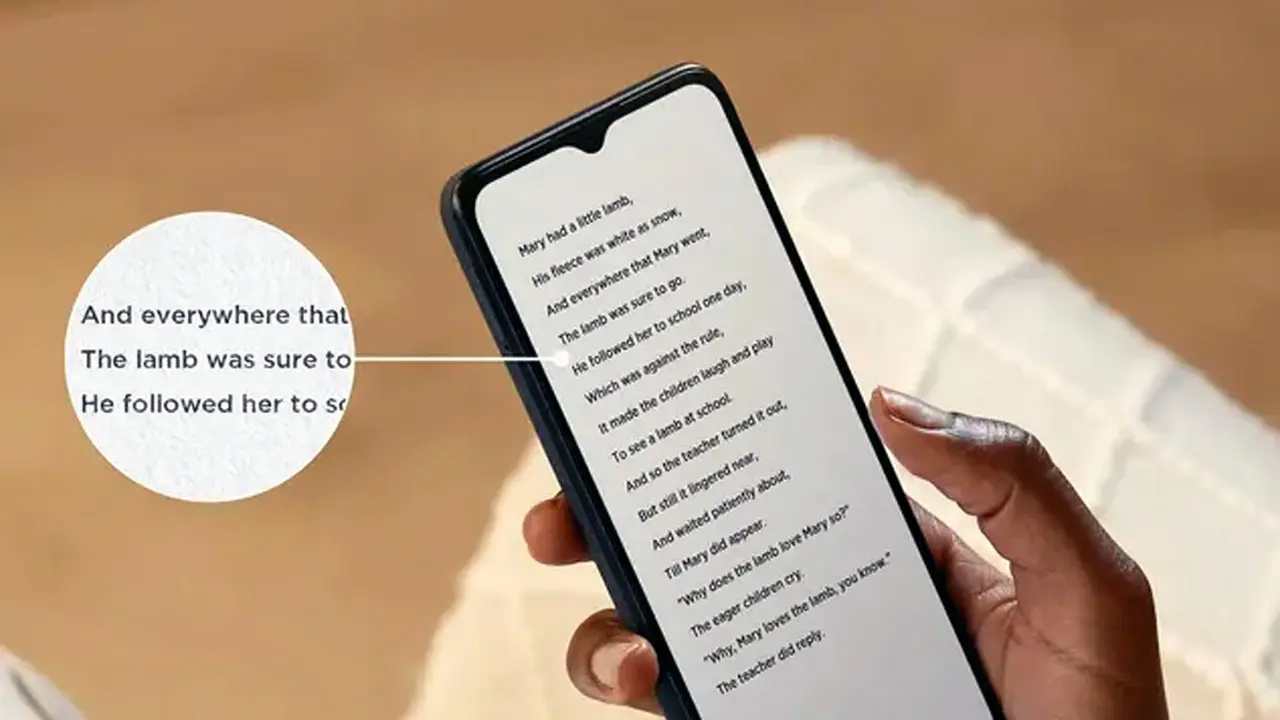 Como un Kindle: cómo es el celular que sirve para leer libros y cuánto vale