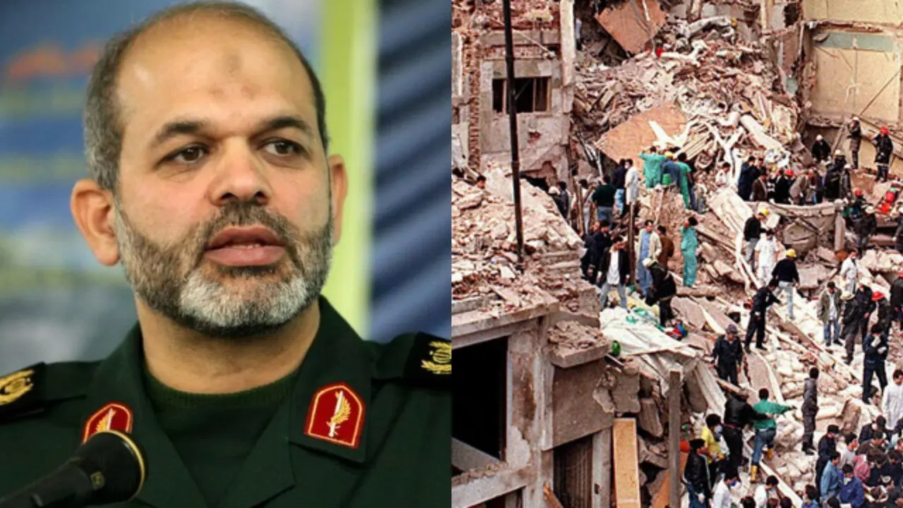 Ahmad Vahidi, actual ministro del Interior de Irán, es uno de los acusados por el atentado de 1994