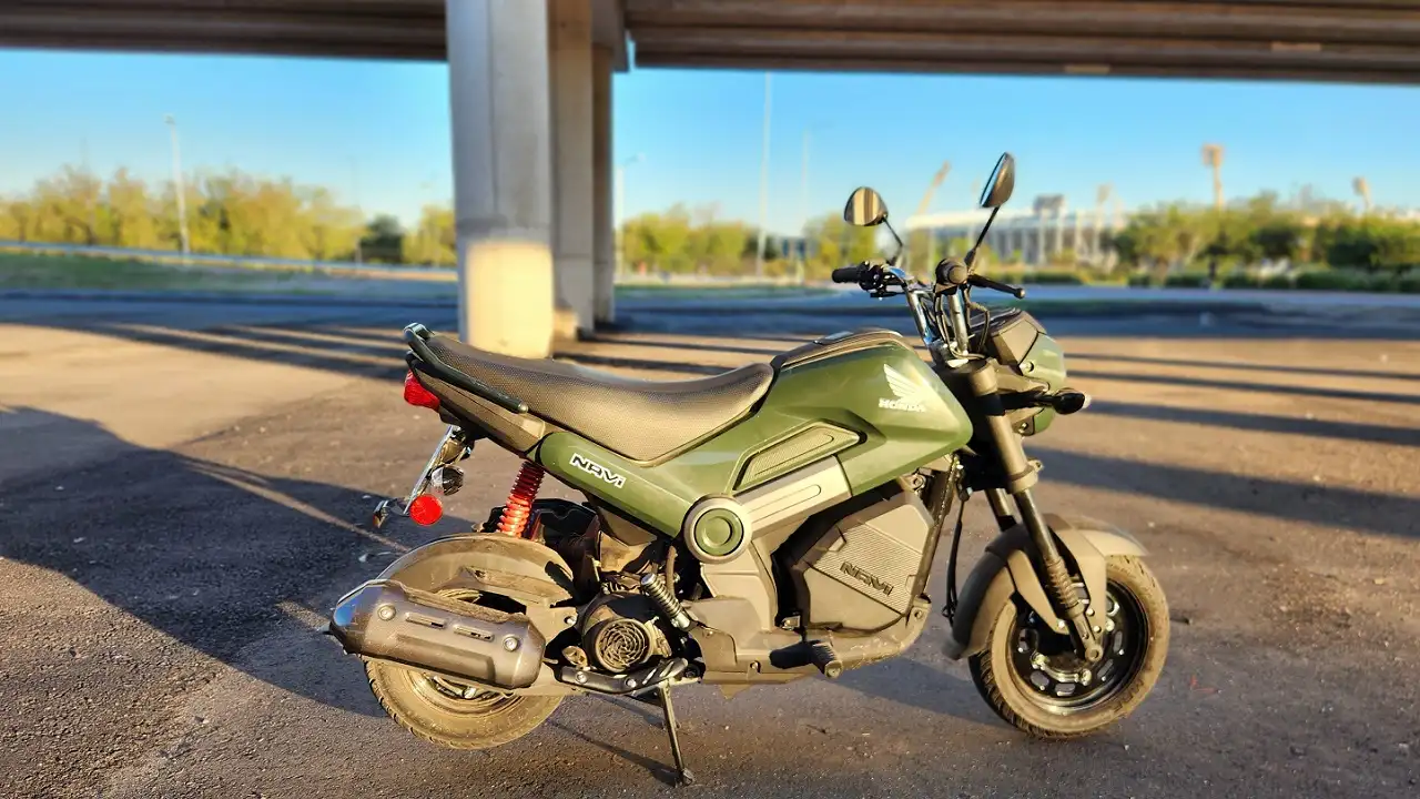 La Honda Navi es una moto que se puede personalizar para diferentes gustos.