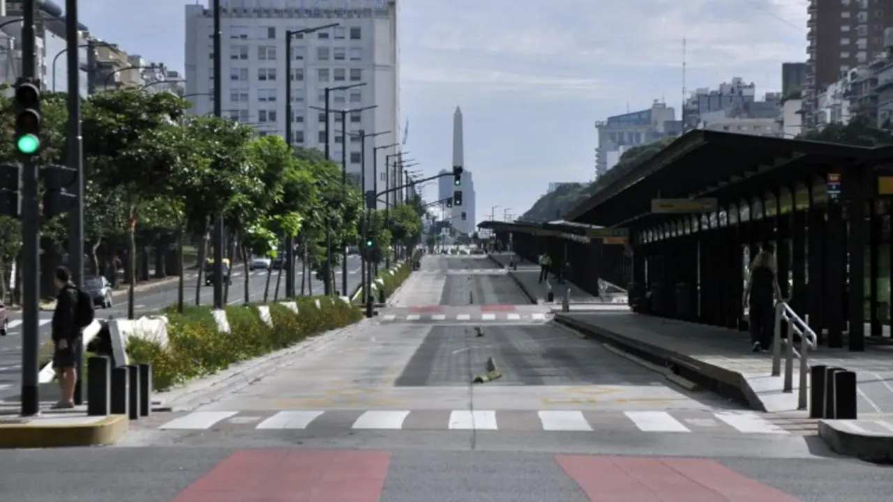 ¿Éxito o fracaso?: como siempre, el paro dejó postales contradictorias de avenidas desiertas y actividad comercial normal en el interior