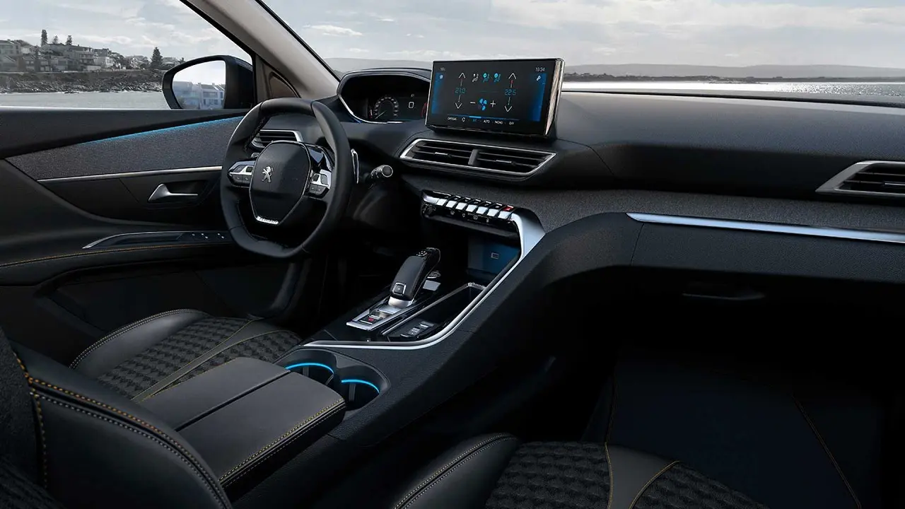 El interior del 3008 tiene el diseño i-Copkip