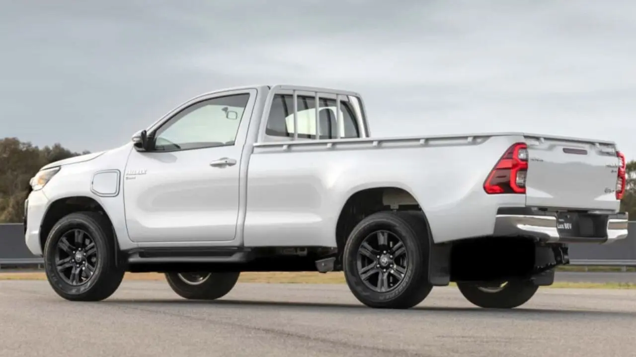 La Hilux eléctrica estará lista en 2025.
