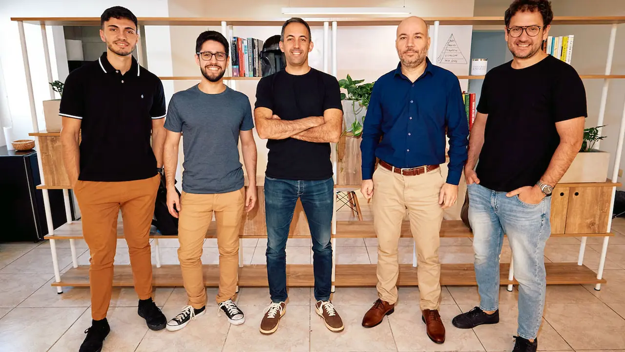 Parte del equipo de Teramot basado en Rosario.