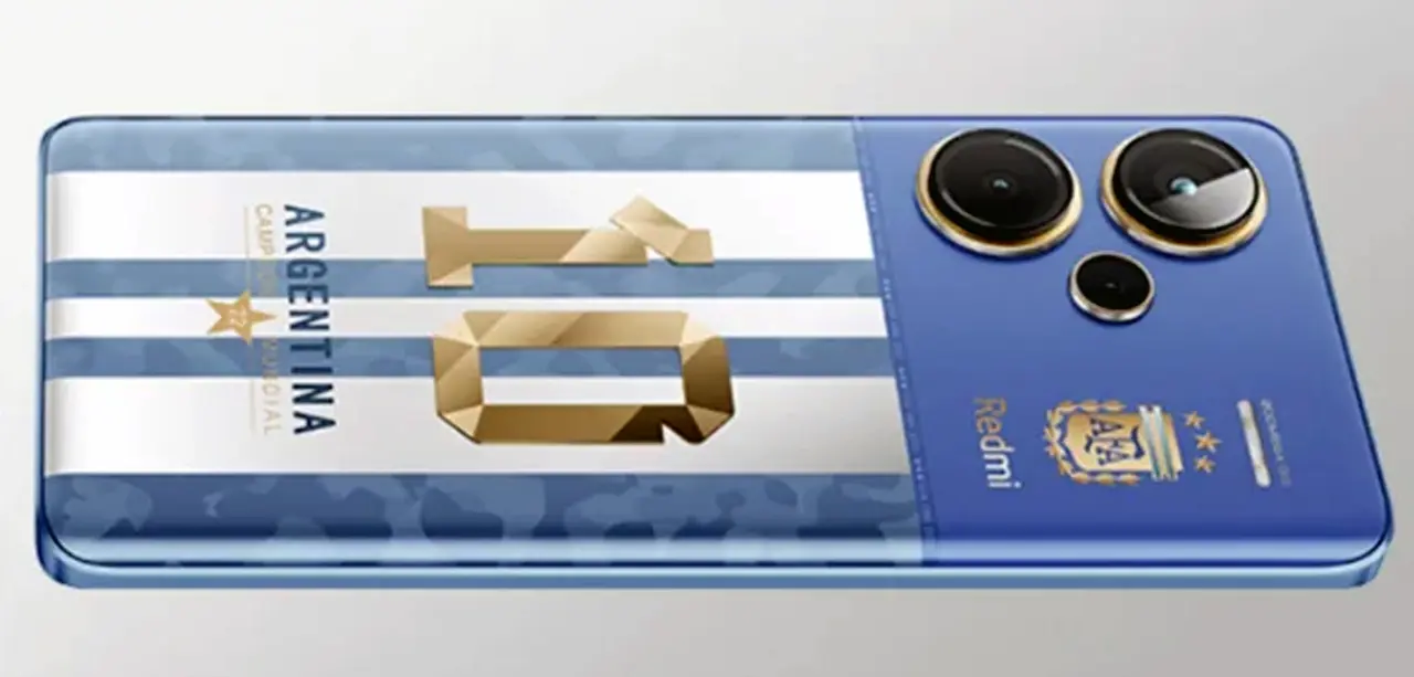 El celular del seleccionado de la Argentina solo se vende en la India.