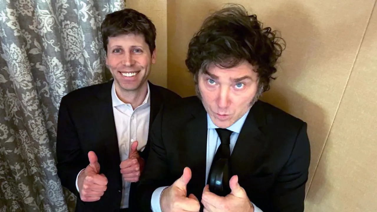 Sam Altman Javier Milei