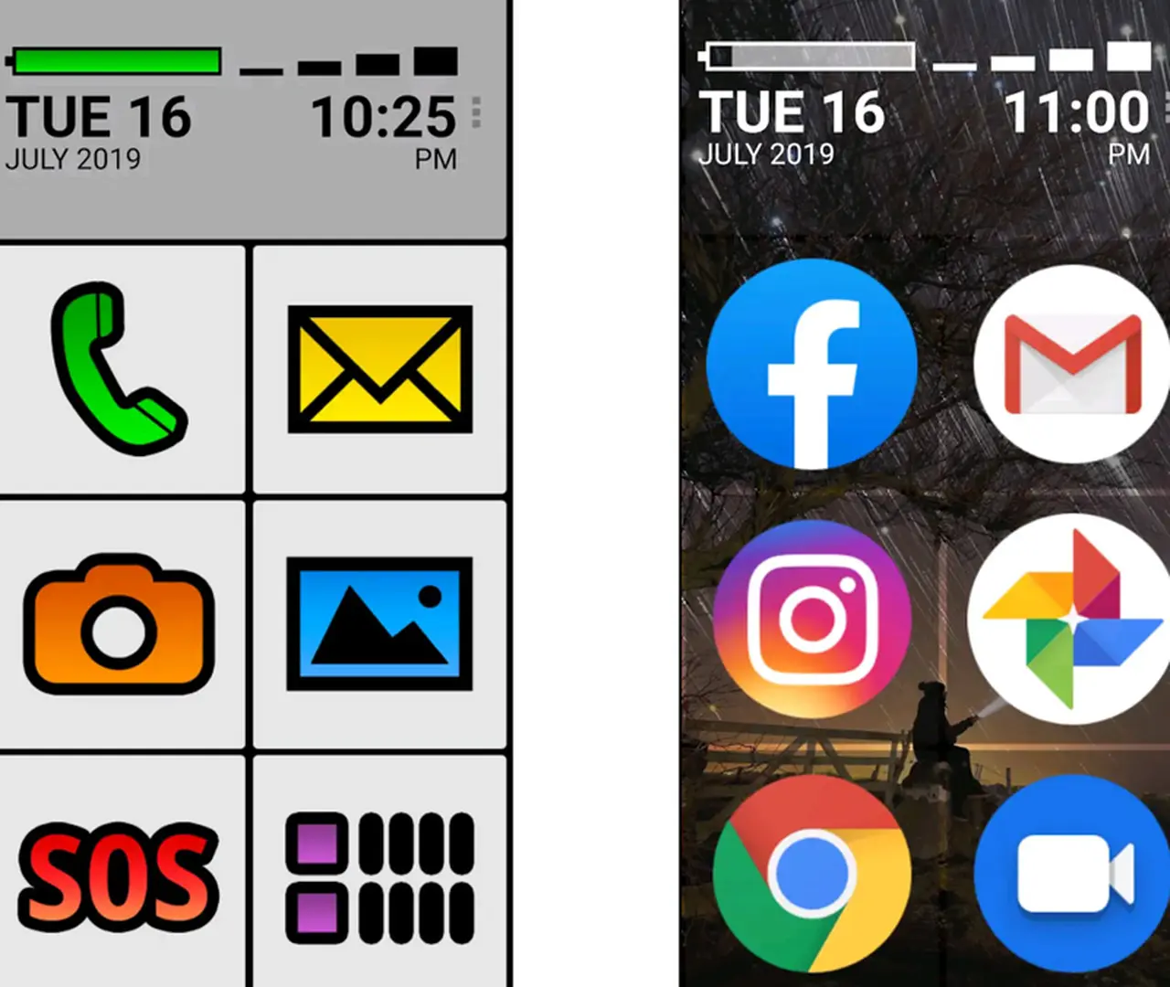 Capturas de pantalla de Big Launcher.